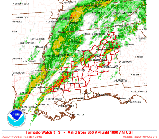 WW0003 Initial Radar image